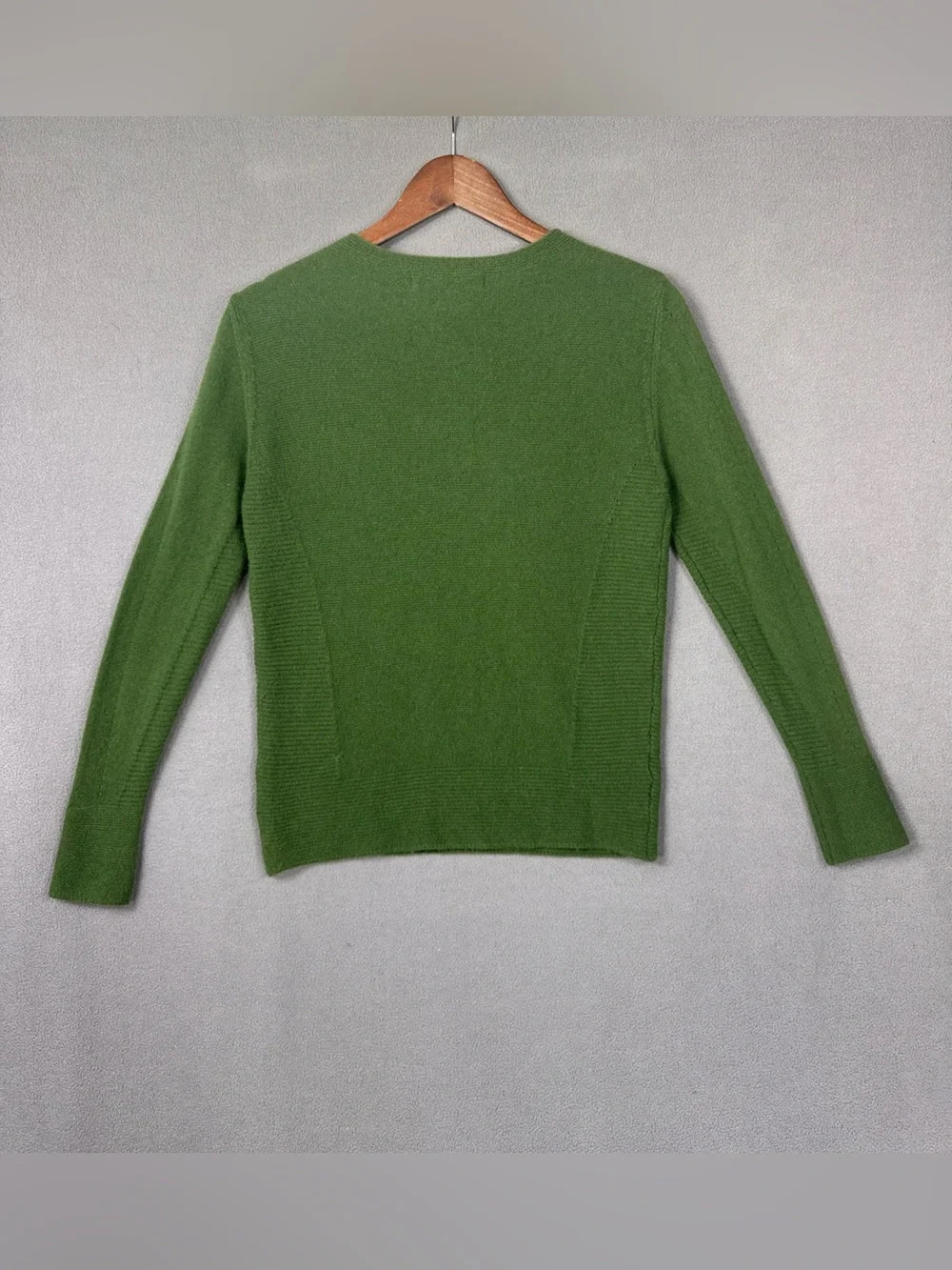90’s Ralph Lauren Relaxed Fit Green Crewneck Cashmere Sweater, Black Label RL, S